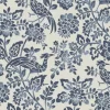 Adain Palace Dark Seaspray Blue Wallpaper