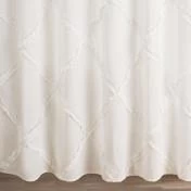Adelina White Shower Curtain - Image 5