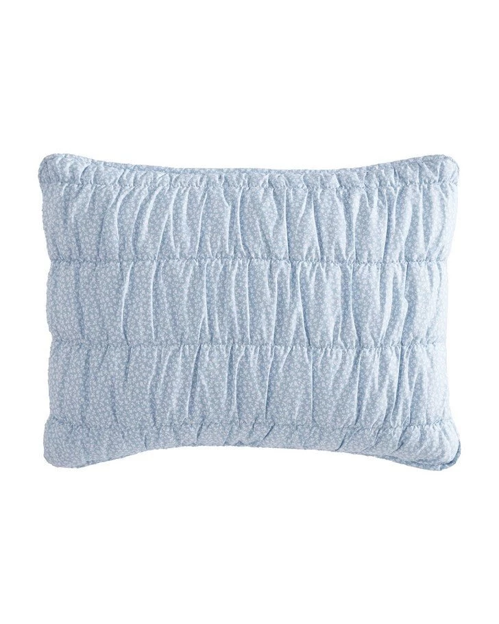 Amalia Microfiber Blue Quilt Set - Image 6