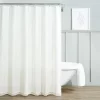 Annabella White Shower Curtain
