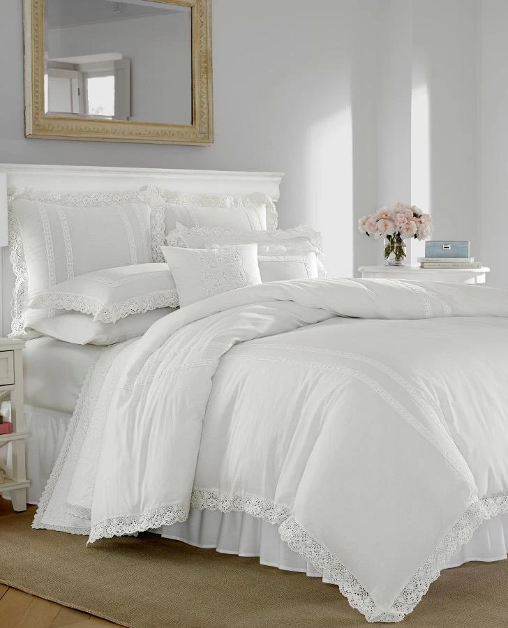 Annabella White Comforter Set - Image 2