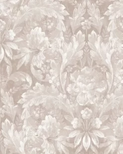 Apolline Dove Grey Wallpaper