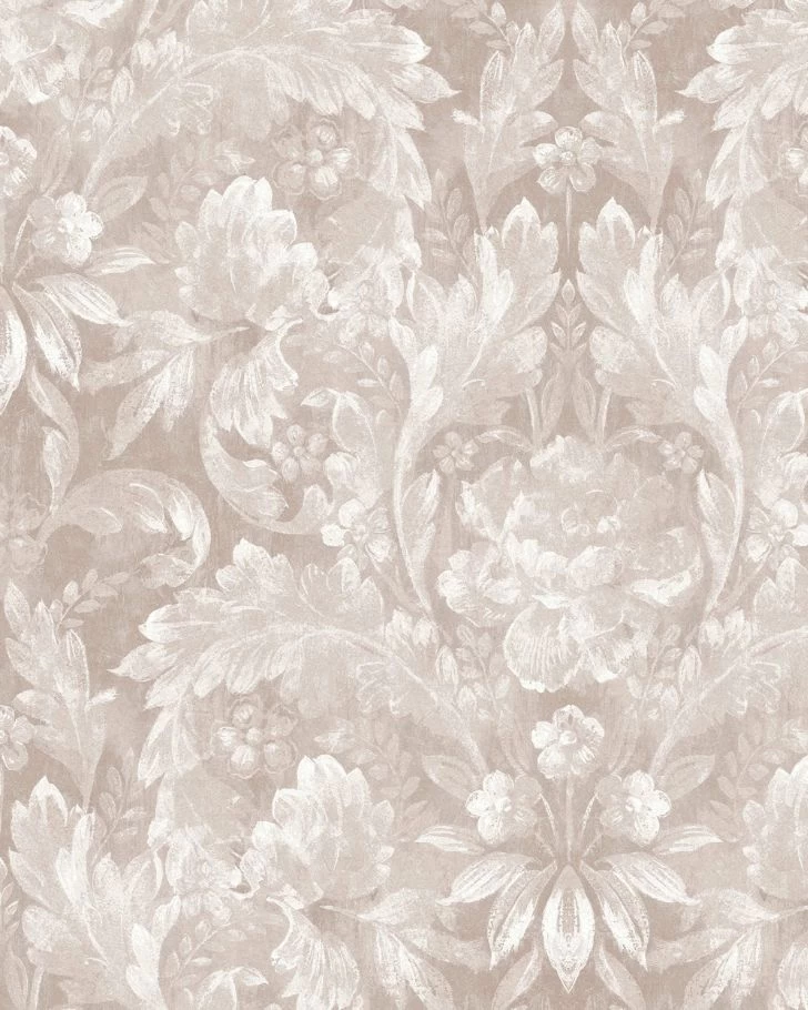 Apolline Dove Grey Wallpaper