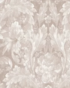 Apolline Dove Grey Wallpaper Sample