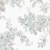 Apple Blossom Duck Egg Wallpaper Sample