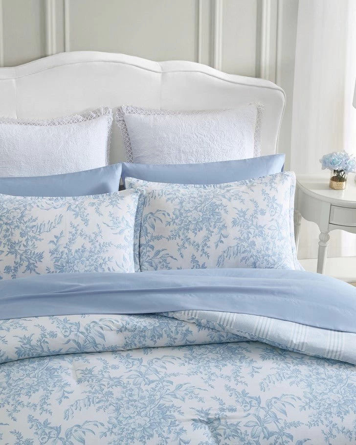 Bedford Blue Comforter Set - Image 10