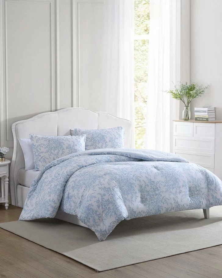Bedford Blue Comforter Set - Image 2