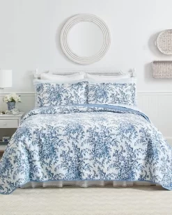 Bedford Blue Quilt Set