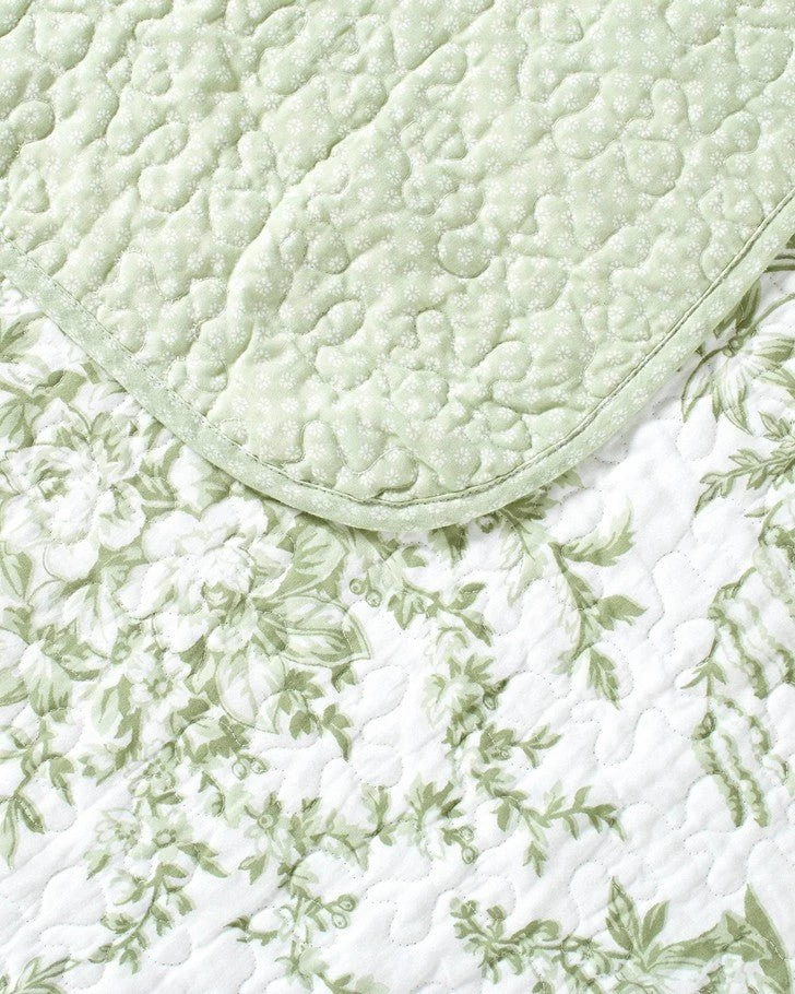 Bedford Green Quilt Set - Image 6
