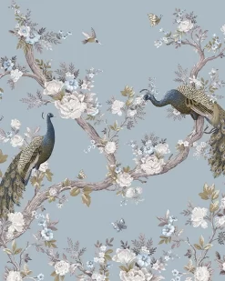 Belvedere Pale Seaspray Mural