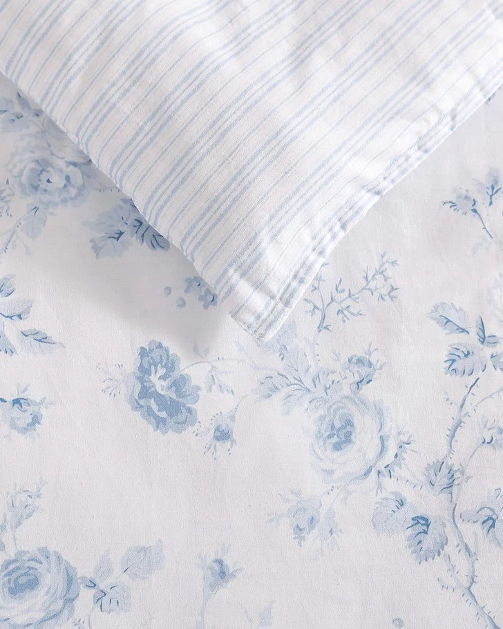 Belinda Blue Comforter Set - Image 5