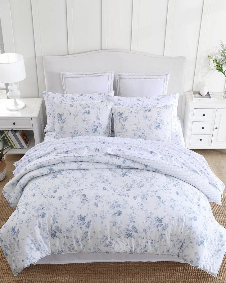 Belinda Blue Comforter Set - Image 2