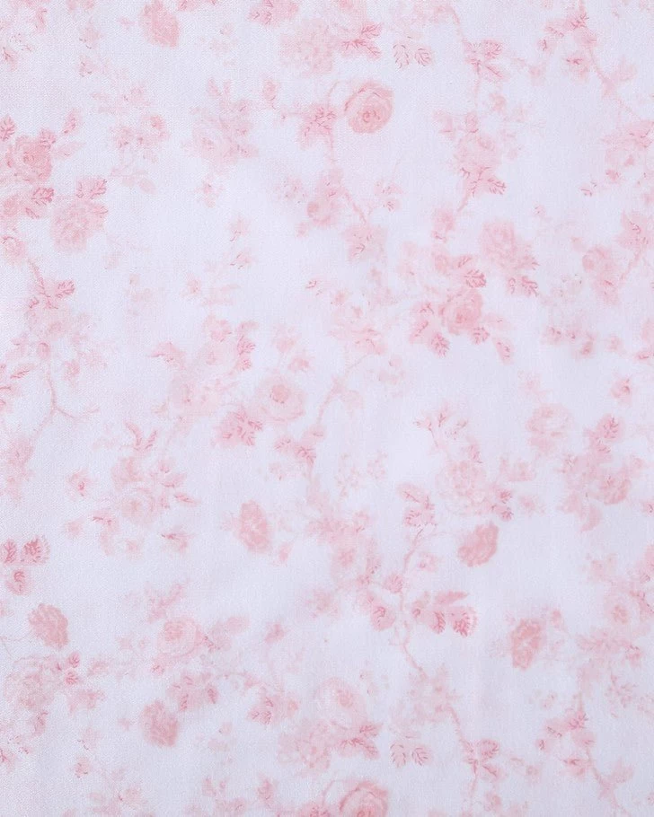 Bella Pink Cotton Sateen Sheet Set - Image 6