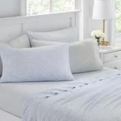 Belle Blue Cotton 6PC Sheet Set - Image 5