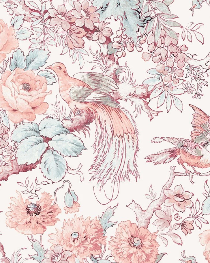 Birtle Blush Wallpaper Sample