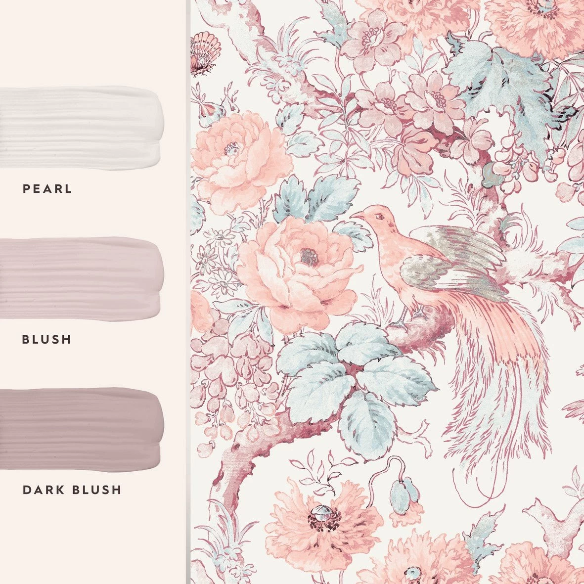 Birtle Blush Wallpaper Sample - Image 5