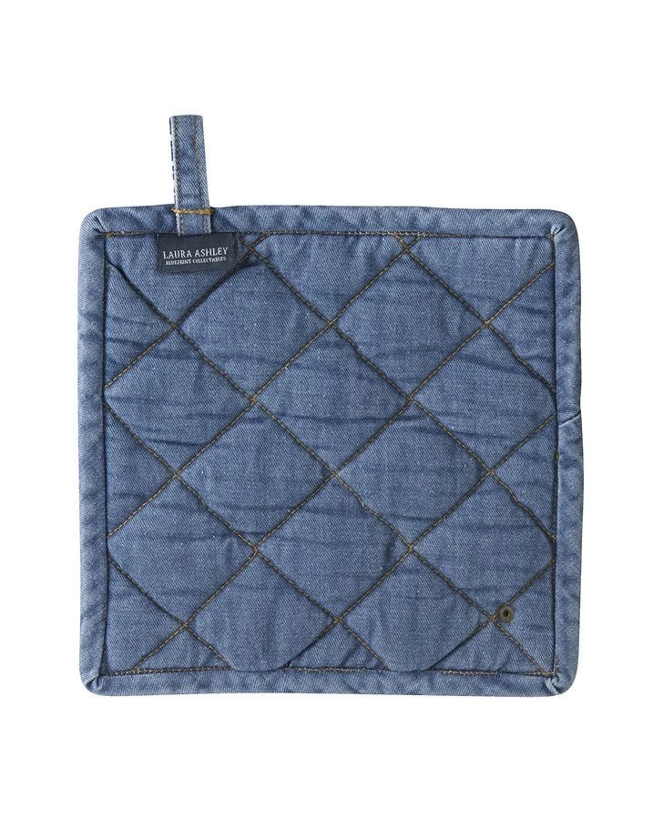 Blue Sweet Allysum Pot Holder - Image 2