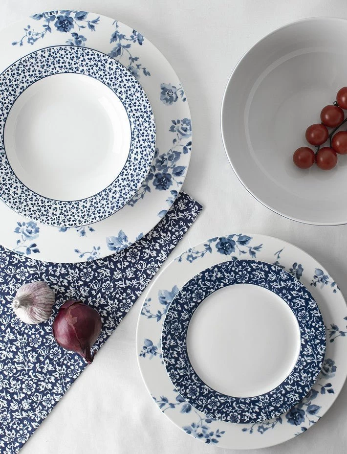 Blueprint China Rose Set Of 4 Dinner Plates - Image 3