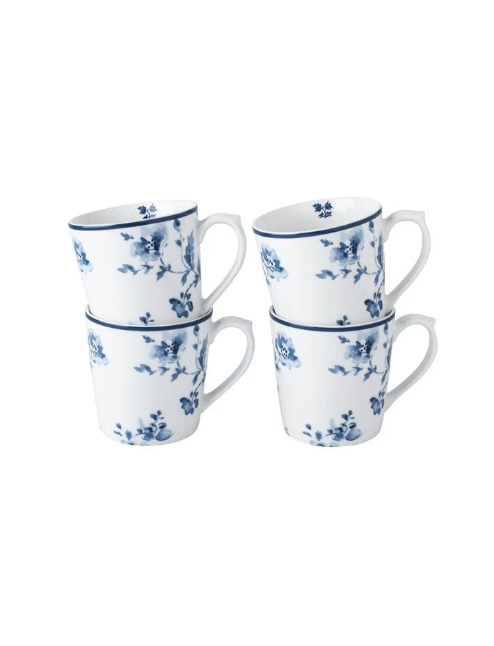Blueprint China Rose Set Of 4 Mugs (17oz) - Image 2