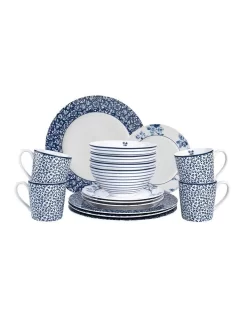 Blueprint Collection 16pc Dinnerware Set (8" Salad Plate)
