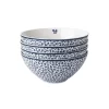 Blueprint Floris Set Of 4 Bowls