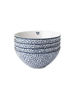 Blueprint Floris Set Of 4 Bowls