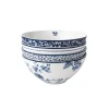 Blueprint Mixed Designs Set Of 4 Bowls