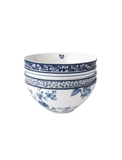 Blueprint Mixed Designs Set Of 4 Bowls