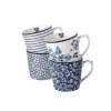 Blueprint Mixed Designs Set Of 4 Mugs (9oz)