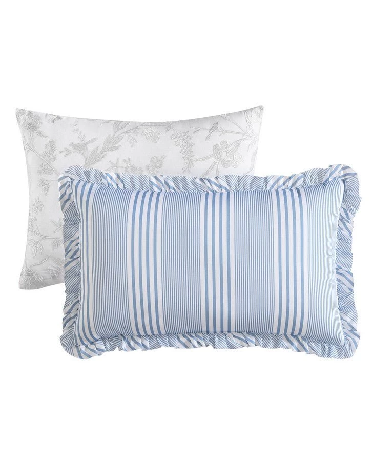 Branch Toile Blue Duvet Cover Bonus Set - Image 10