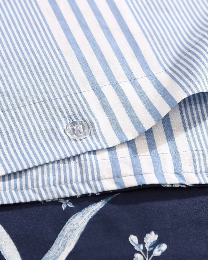 Branch Toile Blue Duvet Cover Bonus Set - Image 5