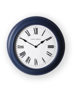 Seaspray Blue Large Wall Clock