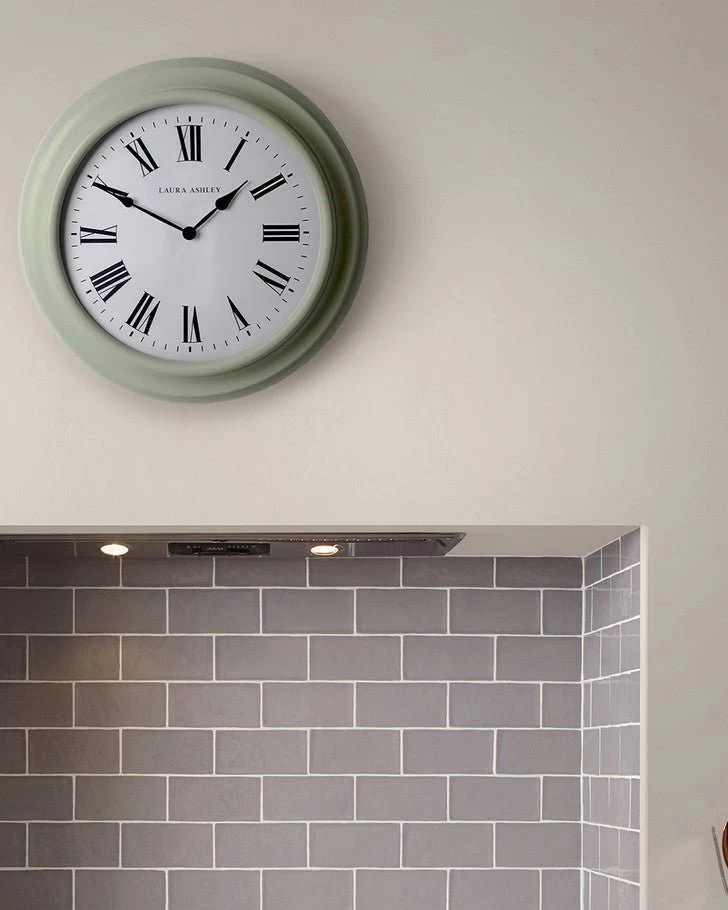 Sage Green Large Wall Clock - Image 2