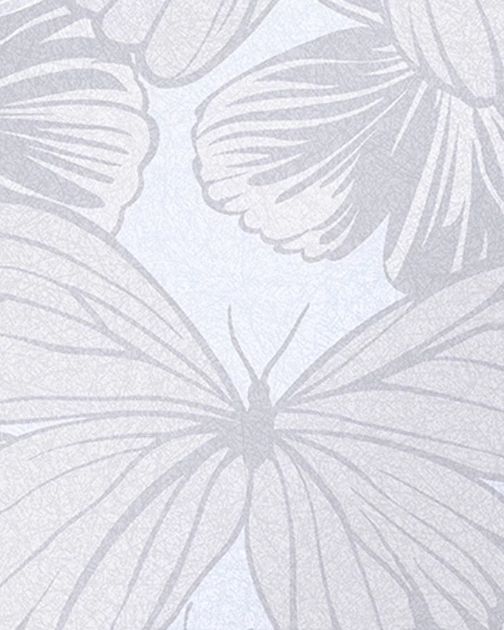Butterfly Garden Sugared Grey Wallpaper Sample - Image 4