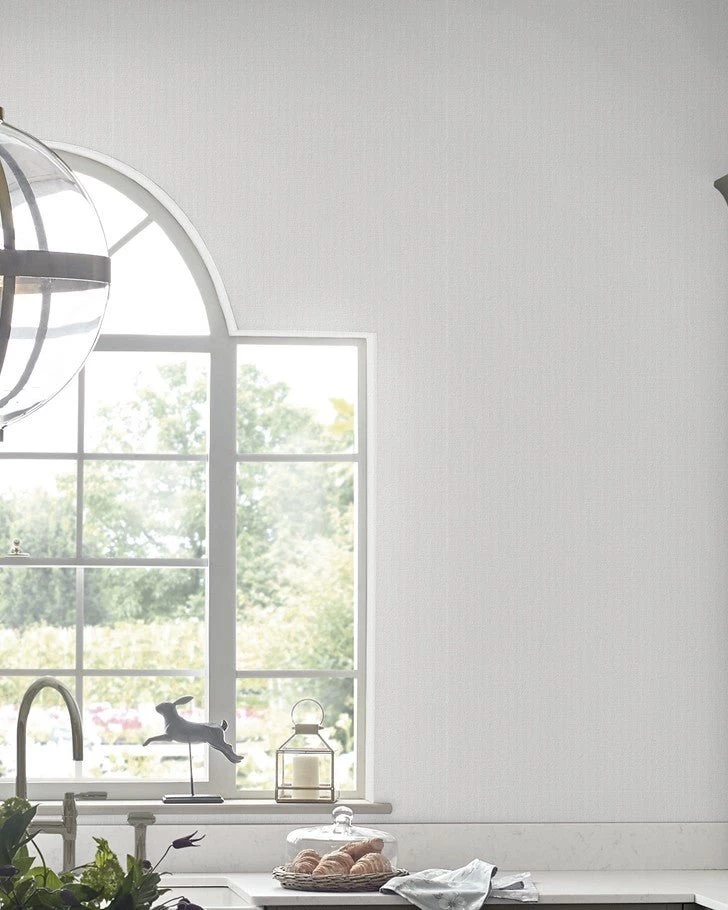 Canvas Paintable White Wallpaper - Image 5