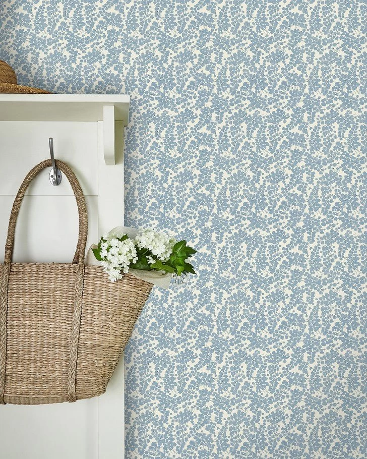 Cariad Spray Newport Blue Wallpaper - Image 4