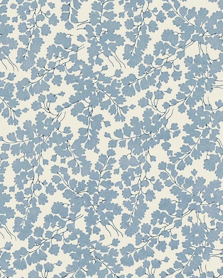 Cariad Spray Newport Blue Wallpaper