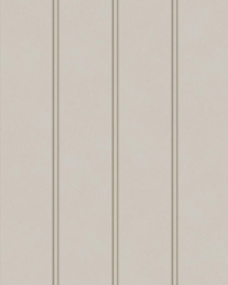 Chalford Wood Panelling Dove Grey Wallpaper Sample