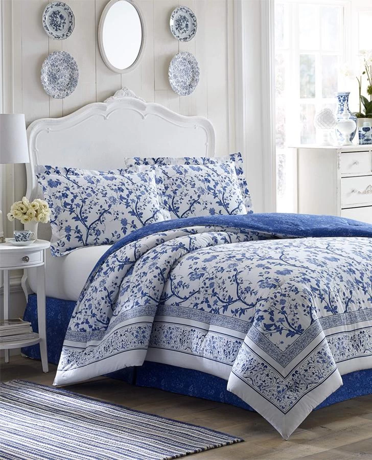Charlotte Blue Duvet Cover Set - Image 2