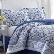 Charlotte Blue Duvet Cover Set - Image 5
