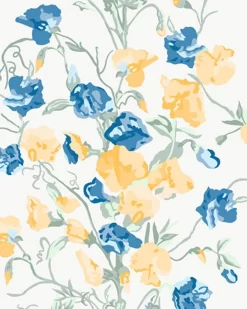 Charlotte Pale Gold Wallpaper