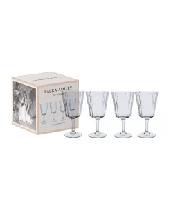 Clear Set Of 4 Red Wine Glass Set