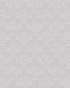 Coralie Sugared Grey Wallpaper