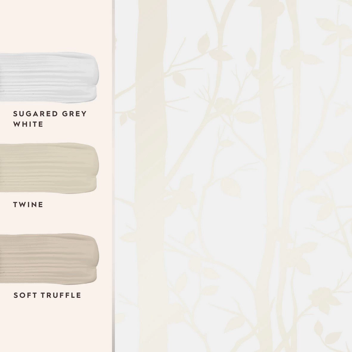 Cottonwood Pearlescent White Wallpaper - Image 4