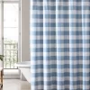 Cynthia Blue Shower Curtain