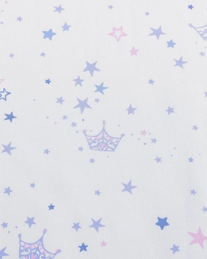 Dancing Stars Purple Microfiber Sheet Set - Image 4