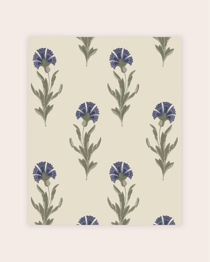 Dandelion Dusky Seaspray Blue Wallpaper - Image 2