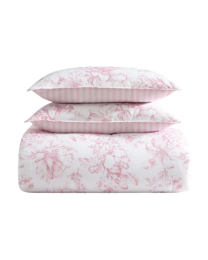 Delphine Pink Comforter Set - Image 9