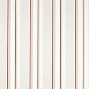 Laura Ashley Eaton Stripe Cranberry Red WallpaperSample - Image 3