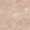 Eglantine Silhouette Blush Wallpaper Sample